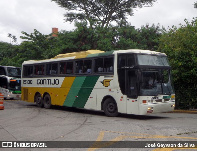 Empresa Gontijo de Transportes 15100 na cidade de São Paulo, São Paulo, Brasil, por José Geyvson da Silva. ID da foto: 8212070.