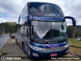 Nova América Turismo 1600 na cidade de Teresópolis, Rio de Janeiro, Brasil, por Felipe Cardinot de Souza Pinheiro. Número da foto: #:id.