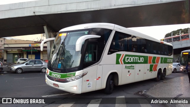 Empresa Gontijo de Transportes 21250 na cidade de Belo Horizonte, Minas Gerais, Brasil, por Adriano  Almeida. Número da foto: #8215281.