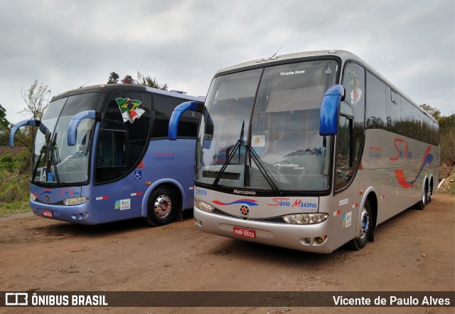 Sávio Máximo Turismo 2809 na cidade de Tiradentes, Minas Gerais, Brasil, por Vicente de Paulo Alves. ID da foto: 8213428.