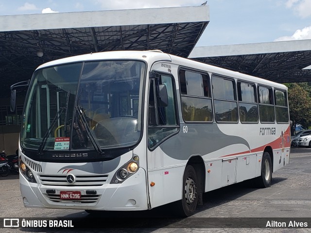 Viação Formiga 60 na cidade de Formiga, Minas Gerais, Brasil, por Ailton Alves. ID da foto: 8214800.