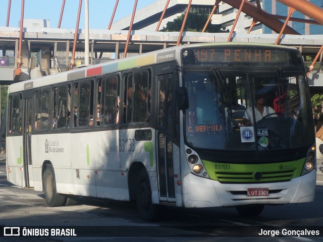 Viação VG B31133 na cidade de Rio de Janeiro, Rio de Janeiro, Brasil, por Jorge Gonçalves. Número da foto: #8214500.