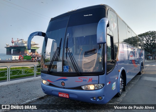 Sávio Máximo Turismo 2507 na cidade de Angra dos Reis, Rio de Janeiro, Brasil, por Vicente de Paulo Alves. ID da foto: 8213334.