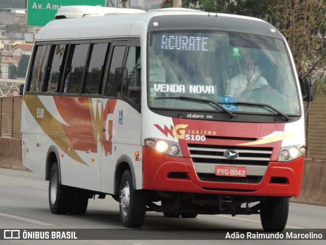 WG Turismo 5100 na cidade de Belo Horizonte, Minas Gerais, Brasil, por Adão Raimundo Marcelino. ID da foto: 8216159.