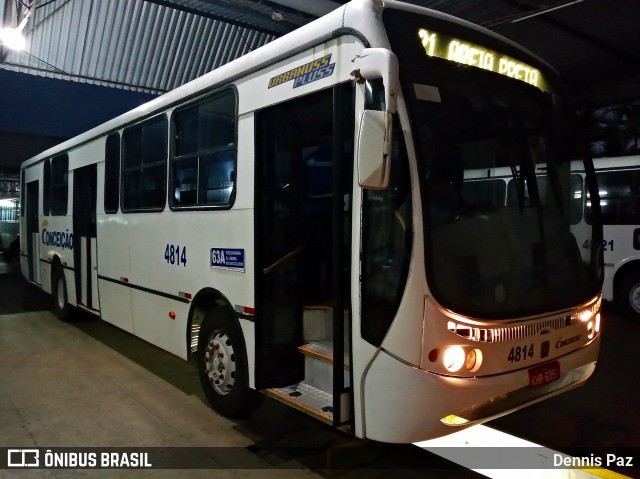 Empresa de Transportes Nossa Senhora da Conceição 4814 na cidade de Natal, Rio Grande do Norte, Brasil, por Dennis Paz. ID da foto: 8214420.