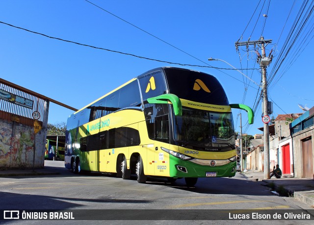 Viação Amarelinho 13000 na cidade de Belo Horizonte, Minas Gerais, Brasil, por Lucas Elson de Oliveira. ID da foto: 8217609.