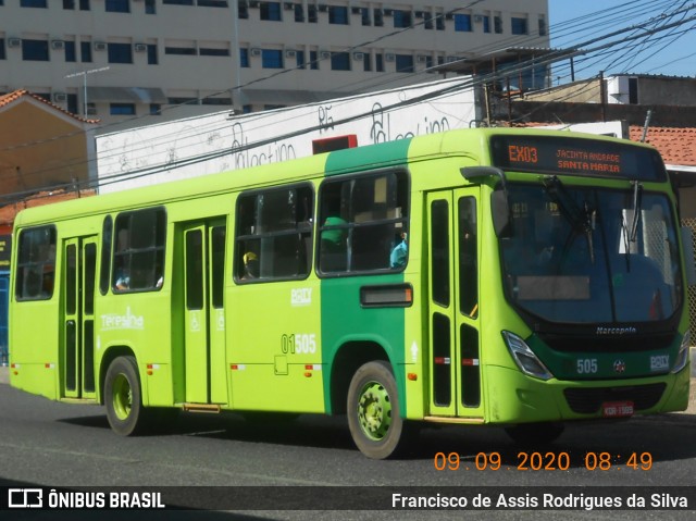 TransPremium 01505 na cidade de Teresina, Piauí, Brasil, por Francisco de Assis Rodrigues da Silva. ID da foto: 8218561.