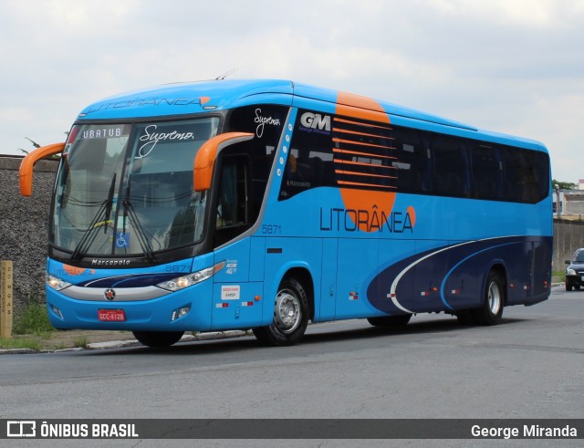 Litorânea Transportes Coletivos 5871 na cidade de São Paulo, São Paulo, Brasil, por George Miranda. Número da foto: #8217067.