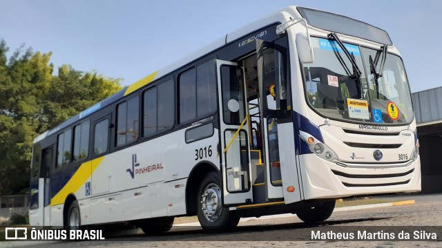 Viação Pinheiral 3016 na cidade de Volta Redonda, Rio de Janeiro, Brasil, por Matheus Martins da Silva. Número da foto: #8217164.