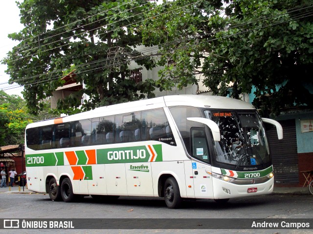 Empresa Gontijo de Transportes 21700 na cidade de Pirapora, Minas Gerais, Brasil, por Andrew Campos. Número da foto: #8217651.
