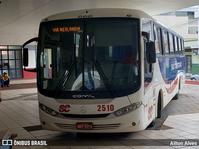 Viação São Cristóvão 2510 na cidade de Itapecerica, Minas Gerais, Brasil, por Ailton Alves. Número da foto: #8218419.