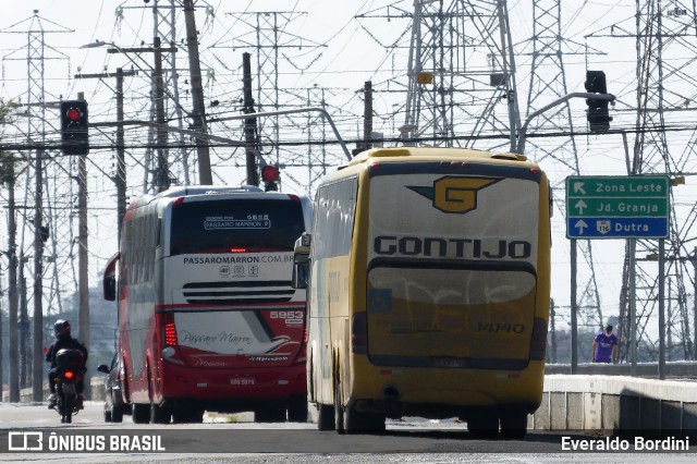 Empresa Gontijo de Transportes 14140 na cidade de São José dos Campos, São Paulo, Brasil, por Everaldo Bordini. ID da foto: 8216701.