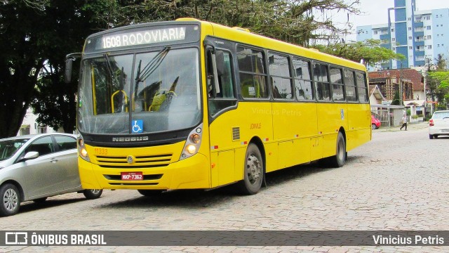 Gidion Transporte e Turismo 11333 na cidade de Joinville, Santa Catarina, Brasil, por Vinicius Petris. ID da foto: 8219608.