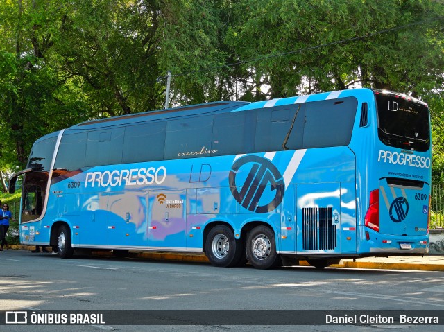 Auto Viação Progresso 6309 na cidade de Olinda, Pernambuco, Brasil, por Daniel Cleiton  Bezerra. Número da foto: #8220165.