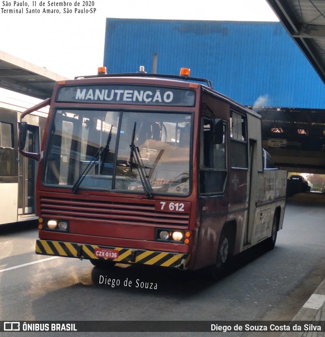 Viação Gatusa Transportes Urbanos 7 612 na cidade de São Paulo, São Paulo, Brasil, por Diego de Souza Costa da Silva. Número da foto: #8220606.