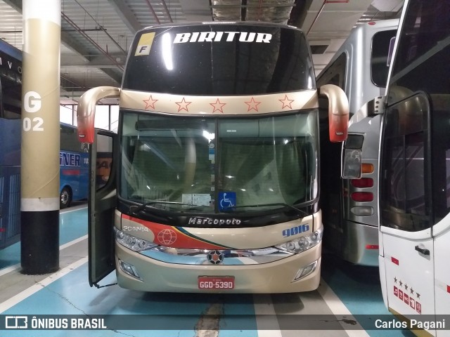 Biritur - Birigui Turismo 9016 na cidade de São Paulo, São Paulo, Brasil, por Carlos Pagani. Número da foto: #8220464.