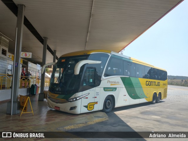 Empresa Gontijo de Transportes 19460 na cidade de João Monlevade, Minas Gerais, Brasil, por Adriano  Almeida. ID da foto: 8221108.