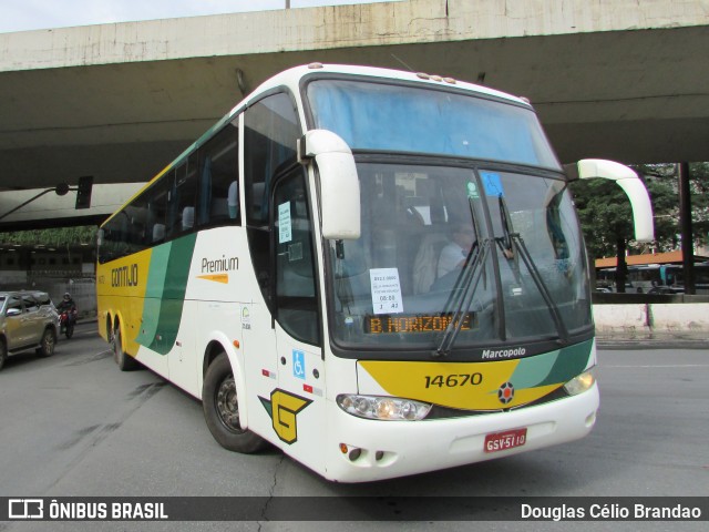 Empresa Gontijo de Transportes 14670 na cidade de Belo Horizonte, Minas Gerais, Brasil, por Douglas Célio Brandao. ID da foto: 8221162.