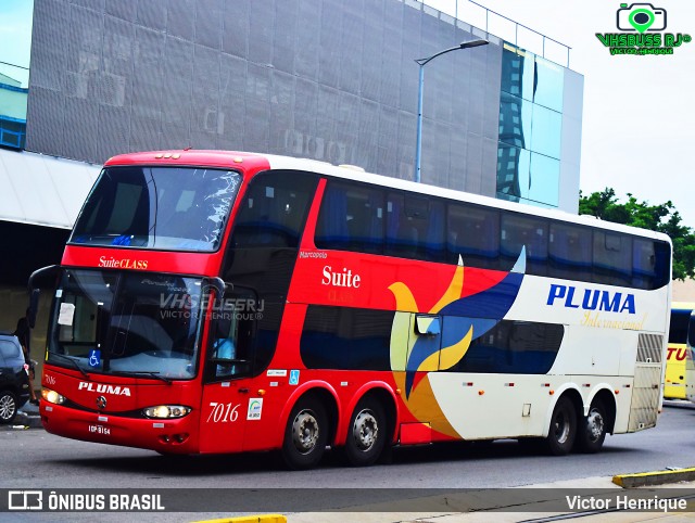 Pluma Conforto e Turismo 7016 na cidade de Rio de Janeiro, Rio de Janeiro, Brasil, por Victor Henrique. ID da foto: 8220998.