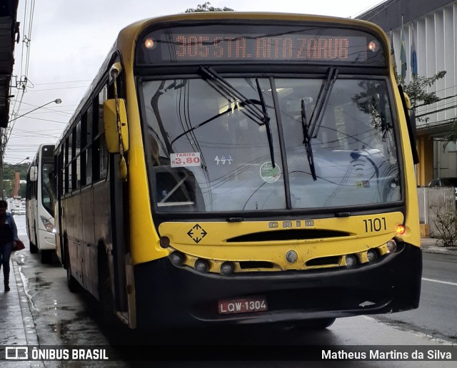 Viação Sul Fluminense 1101 na cidade de Volta Redonda, Rio de Janeiro, Brasil, por Matheus Martins da Silva. ID da foto: 8219760.