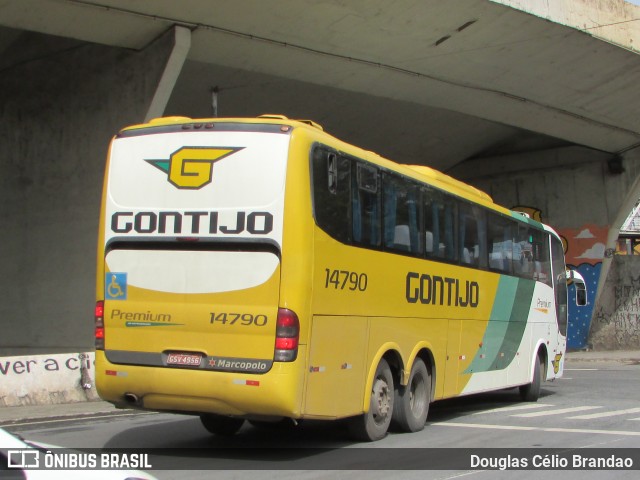 Empresa Gontijo de Transportes 14790 na cidade de Belo Horizonte, Minas Gerais, Brasil, por Douglas Célio Brandao. ID da foto: 8221484.