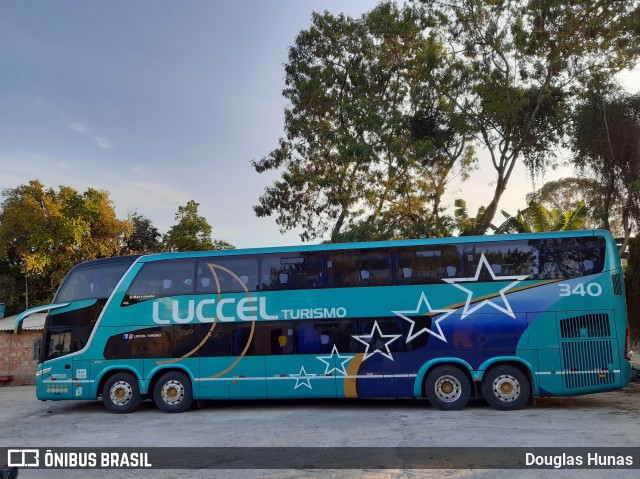 Luccel Transporte e Turismo 340 na cidade de Contagem, Minas Gerais, Brasil, por Douglas Hunas. Número da foto: #8220506.