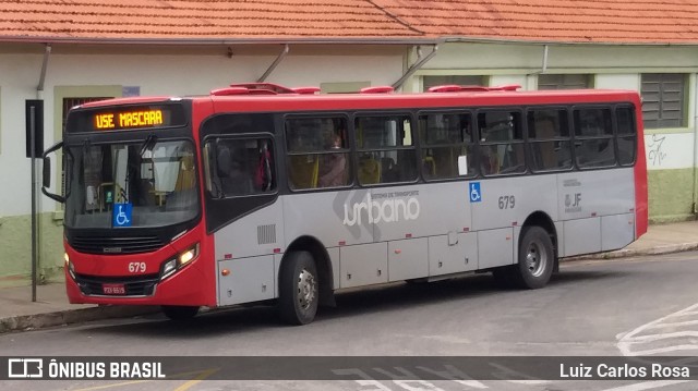 TUSMIL - Transporte Urbano São Miguel 679 na cidade de Juiz de Fora, Minas Gerais, Brasil, por Luiz Carlos Rosa. Número da foto: #8224397.
