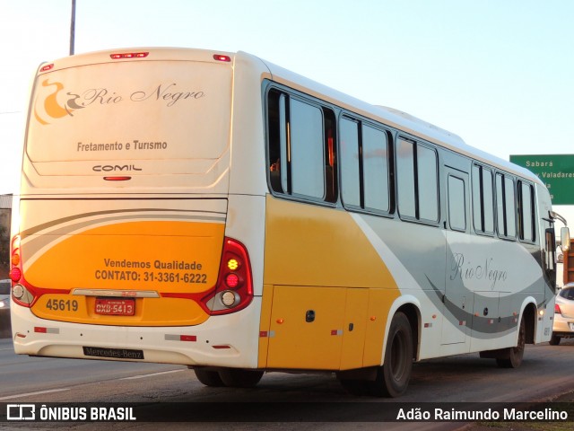 Rio Negro Fretamento e Turismo 45619 na cidade de Belo Horizonte, Minas Gerais, Brasil, por Adão Raimundo Marcelino. Número da foto: #8224391.
