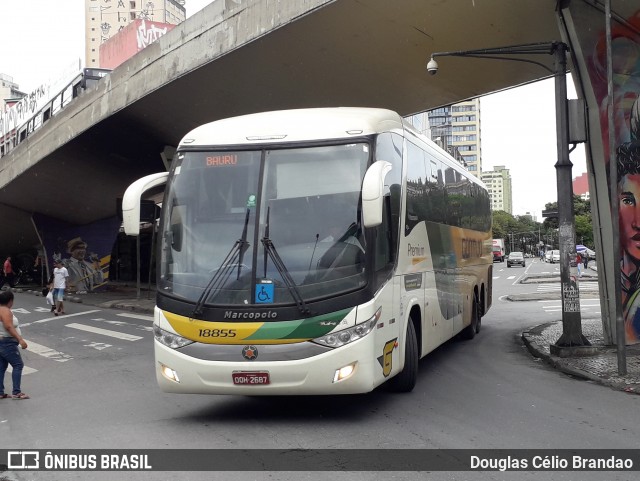 Empresa Gontijo de Transportes 18855 na cidade de Belo Horizonte, Minas Gerais, Brasil, por Douglas Célio Brandao. ID da foto: 8223712.