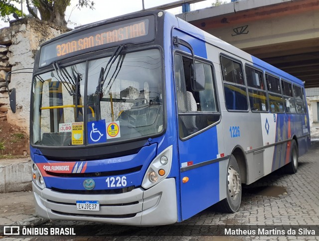 Viação Sul Fluminense 1226 na cidade de Volta Redonda, Rio de Janeiro, Brasil, por Matheus Martins da Silva. Número da foto: #8223275.
