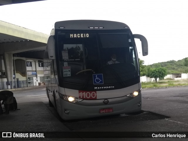 Real Alagoas de Viação 1100 na cidade de Aracaju, Sergipe, Brasil, por Carlos Henrique. ID da foto: 8222689.