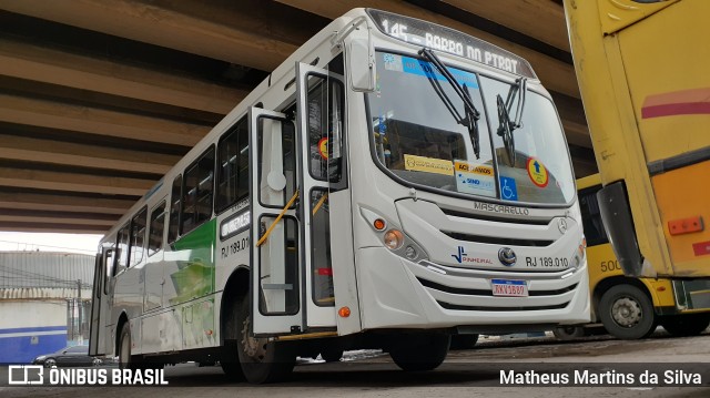Viação Pinheiral RJ 189.010 na cidade de Volta Redonda, Rio de Janeiro, Brasil, por Matheus Martins da Silva. Número da foto: #8223358.