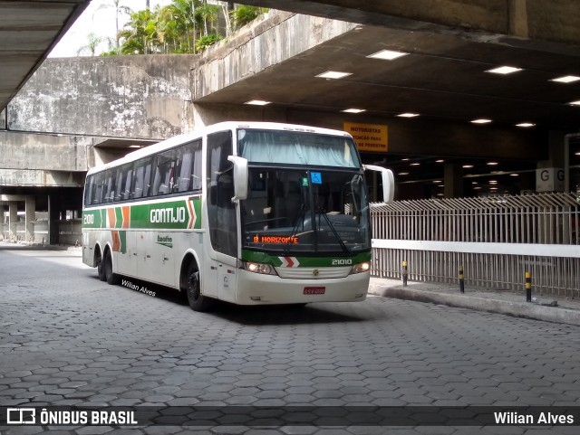 Empresa Gontijo de Transportes 21010 na cidade de Belo Horizonte, Minas Gerais, Brasil, por Wilian Alves. ID da foto: 8223160.