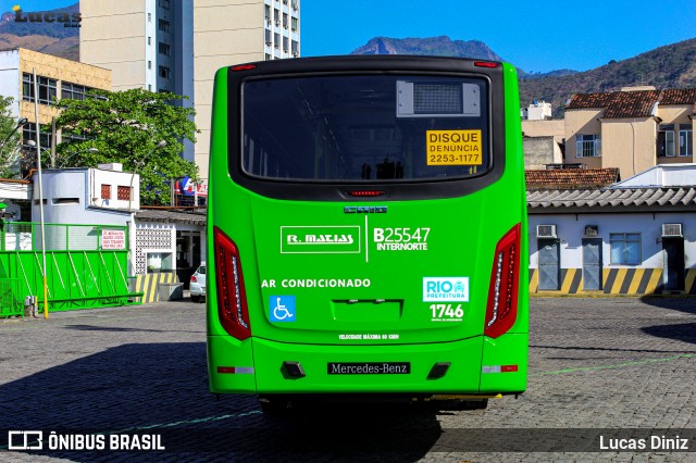 Rodoviária Âncora Matias B25547 na cidade de Rio de Janeiro, Rio de Janeiro, Brasil, por Lucas Diniz. Número da foto: #8223244.