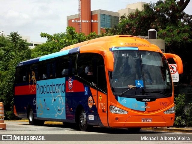 Viação Piracicabana 1762 na cidade de São Paulo, São Paulo, Brasil, por Michael  Alberto Vieira. ID da foto: 8222020.