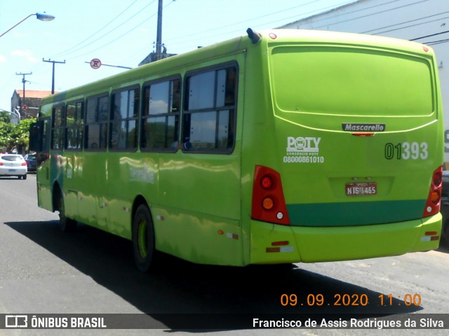 Viação Piauiense 01393 na cidade de Teresina, Piauí, Brasil, por Francisco de Assis Rodrigues da Silva. Número da foto: #8223934.