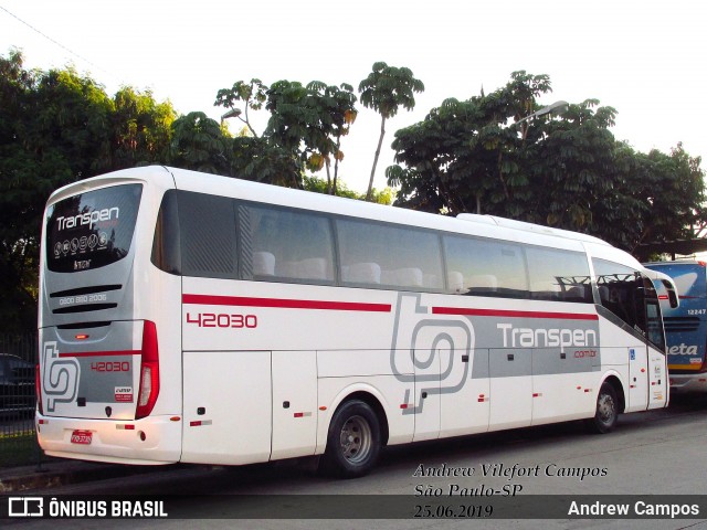 Transpen Transporte Coletivo e Encomendas 42030 na cidade de São Paulo, São Paulo, Brasil, por Andrew Campos. ID da foto: 8226537.