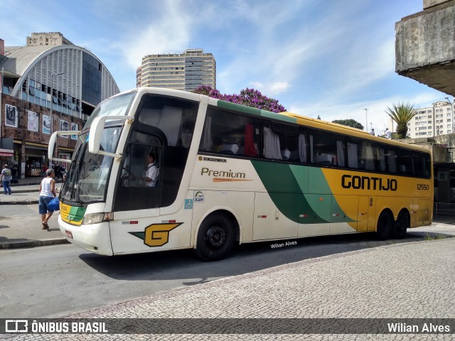 Empresa Gontijo de Transportes 12550 na cidade de Belo Horizonte, Minas Gerais, Brasil, por Wilian Alves. ID da foto: 8225605.