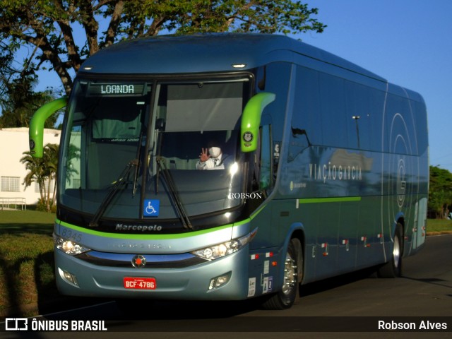 Viação Garcia 8345 na cidade de Paranavaí, Paraná, Brasil, por Robson Alves. Número da foto: #8225097.
