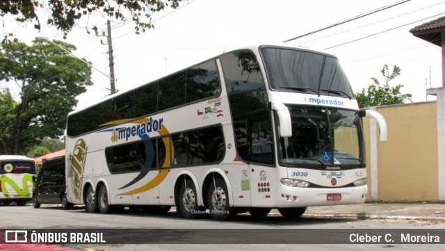 Imperador Turismo 3030 na cidade de São Paulo, São Paulo, Brasil, por Cleber C.  Moreira. Número da foto: #8225429.