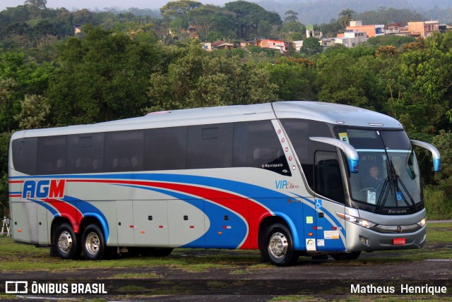 AGM Transportes e Turismo 1000 na cidade de São Paulo, São Paulo, Brasil, por Matheus Henrique. ID da foto: 8226148.