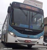 Transportes Santa Maria 608 na cidade de Pelotas, Rio Grande do Sul, Brasil, por André Machado. Número da foto: #:id.