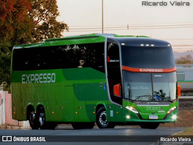 Expresso Transporte e Turismo Ltda. 2020 na cidade de Brasília, Distrito Federal, Brasil, por Ricardo Vieira. ID da foto: 8226750.