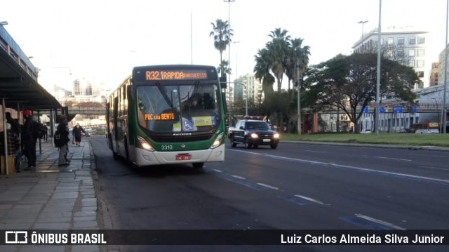 Sudeste Transportes Coletivos 3310 na cidade de Porto Alegre, Rio Grande do Sul, Brasil, por Luiz Carlos Almeida Silva Junior. Número da foto: #8228083.