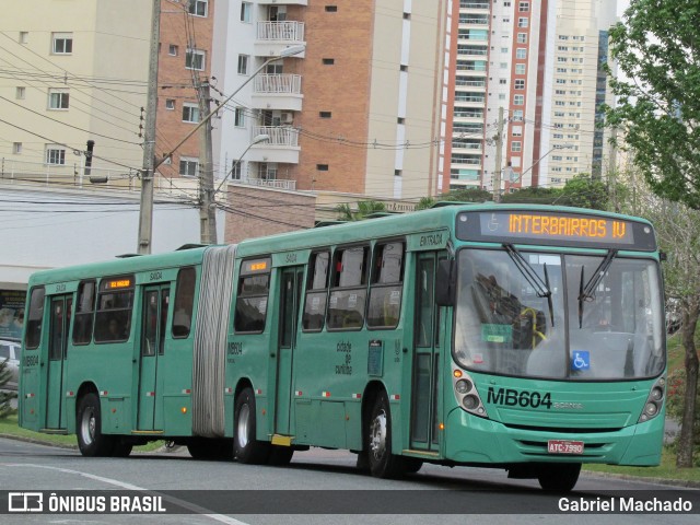 Auto Viação Mercês MB604 na cidade de Curitiba, Paraná, Brasil, por Gabriel Machado. ID da foto: 8228873.