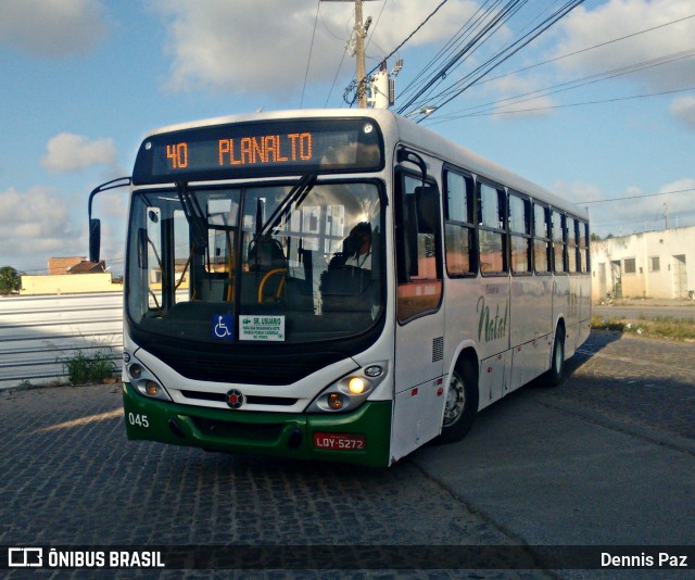 Transportes Cidade do Natal 6 045 na cidade de Natal, Rio Grande do Norte, Brasil, por Dennis Paz. Número da foto: #8229234.