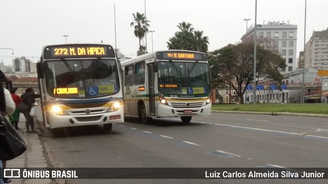 Viação Belém Novo 2383 na cidade de Porto Alegre, Rio Grande do Sul, Brasil, por Luiz Carlos Almeida Silva Junior. ID da foto: 8228085.