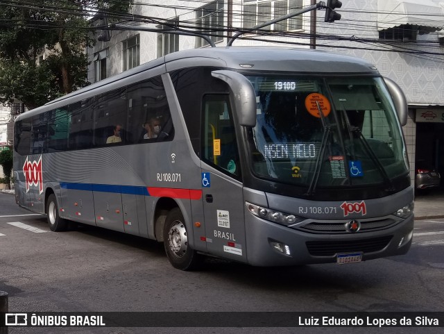 Auto Viação 1001 RJ 108.071 na cidade de Niterói, Rio de Janeiro, Brasil, por Luiz Eduardo Lopes da Silva. Número da foto: #8228256.