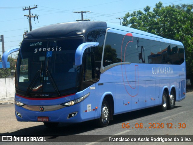 Expresso Guanabara 947 na cidade de Teresina, Piauí, Brasil, por Francisco de Assis Rodrigues da Silva. Número da foto: #8227135.