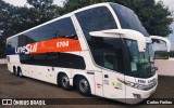 Unesul de Transportes 5704 na cidade de Foz do Iguaçu, Paraná, Brasil, por Carlos Freitas. Número da foto: #:id.